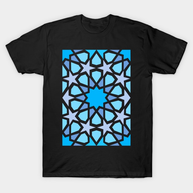 Geometric interlaced pattern T-Shirt by rheyes